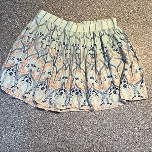 Arizona Blue and Coral skirt size medium